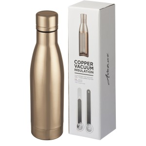 Vasa 500 ml copper vacuum insulated sport bottle, Rose Gold (Thermos)