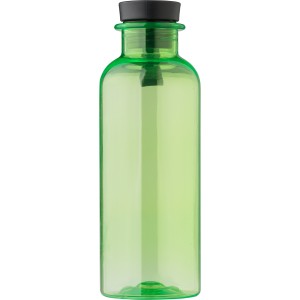 rPET drinking bottle 500 ml Laia, Green (Water bottles)