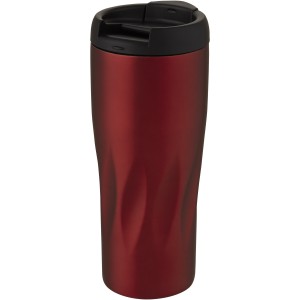 Waves 450 ml copper vacuum insulated tumbler, Red (Glasses)