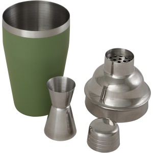 Gaudie recycled stainless steel cocktail shaker, Heather gre (Wine, champagne, cocktail equipment)
