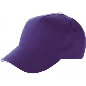 Cotton cap, purple