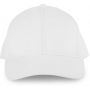 6 PANELS ORGANIC COTTON CAP, White