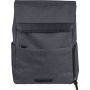 600D polyester canvas 15 inch laptop backpack Dennis, black