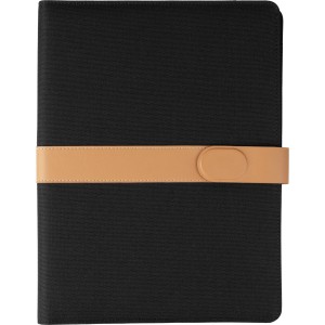 rPET foldable portfolio A4 Sven, black