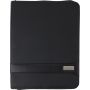 A4 PVC Zipped folder. Byron, black