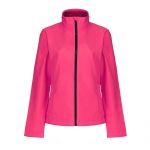 ABLAZE MEN'S PRINTABLE SOFTSHELL, Hot Pink/Black (RETRA628HPI/BL)