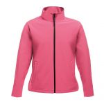 ABLAZE WOMEN'S PRINTABLE SOFTSHELL, Hot Pink/Black (RETRA629HPI/BL)