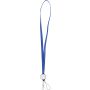 ABS 2-in-1 lanyard Romario, cobalt blue