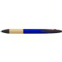 ABS 3 colour ink ballpen Malachi, cobalt blue