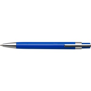 ABS ballpen Jarod, blue (Plastic pen)