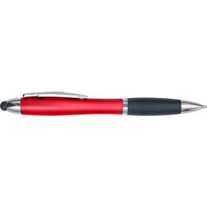 ABS ballpen, red (Plastic pen)