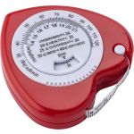ABS BMI tape measure Francine, red (6559-08)