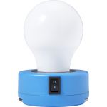 ABS Bulb light with on/off-switch, cobalt blue (7761-23)