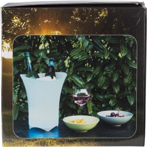 ABS ice bucket with speaker Annabel, White (Kitchen tool)