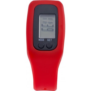 ABS pedometer Tahir, red (Sports equipment)