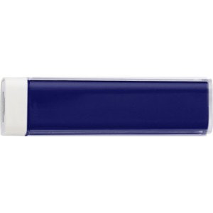 ABS power bank Nia, cobalt blue (Powerbanks)