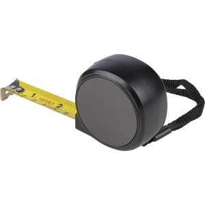 ABS tape measure Selina, black