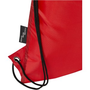 Adventure recycled insulated drawstring bag 9L, Red (Backpacks)