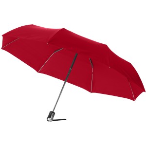 Alex 21.5" foldable auto open/close umbrella, Red