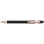 Aluminium ballpen Anthony, black