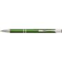 Aluminium ballpen Delia, green