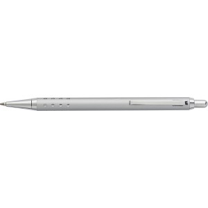 Aluminium ballpen Lilia, silver (Metallic pen)