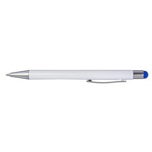 Aluminium ballpen Lise, cobalt blue (Multi-colored, multi-functional pen)