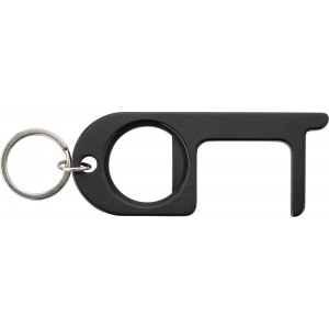 Aluminium door opener Jada, black (Healthcare items)