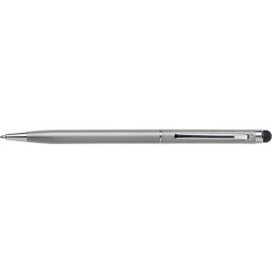 Aluminium ballpen Irina, silver