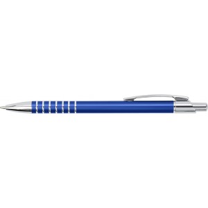 Aluminum ballpen Wayne, cobalt blue