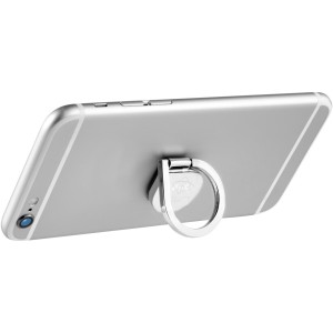 Aluminum ring phone holder, Silver (Office desk equipment)