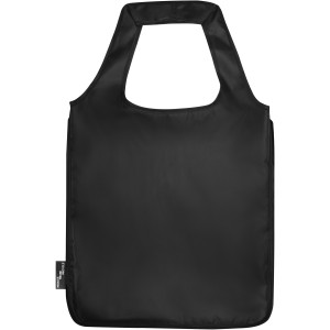 Ash RPET large tote bag, Solid black (Shopping bags)