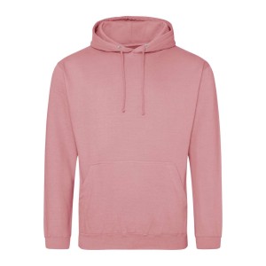 COLLEGE HOODIE, Dusty Rose