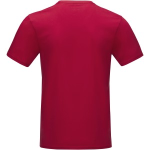Azurite short sleeve men's  organic t-shirt, Red (T-shirt, 90-100% cotton)