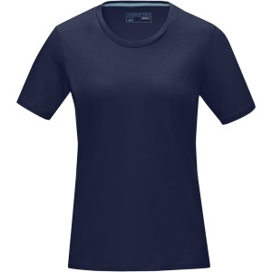 Azurite short sleeve women's  organic t-shirt, Navy (T-shirt, 90-100% cotton)