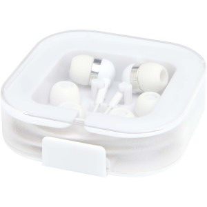 Baekdu wired Type-C headset with recycled plastic storage bo (Earphones, headphones)