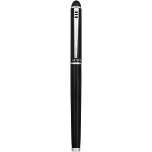 Ballpoint pen gift set, solid black (Metallic pen)