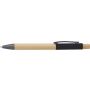 Bamboo ballpen Cesar, black