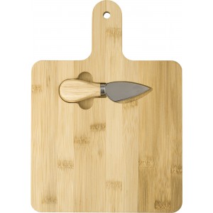 Bamboo cheese board Jelena, brown (Wood kitchen equipments)