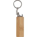 Bamboo key holder Klaus, brown (1097474-11)