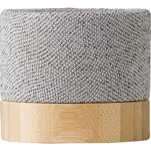 Bamboo wireless speaker Cory, grey (Speakers, radios)