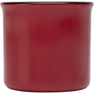 Bari 240 ml ceramic mug, Red (Mugs)