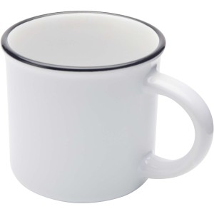 Bari 240 ml ceramic mug, White (Mugs)