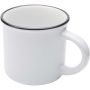 Bari 240 ml ceramic sublimation mug, White