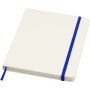 Bass A5 recycled hard cover notebook with lined pages, Royal