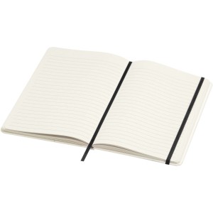 Bass A5 recycled hard cover notebook with lined pages, Solid (Notebooks)