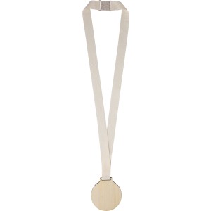 Basswood medal Koa, brown (Lanyard, armband, badge holder)