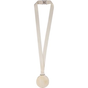 Basswood medal Koa, brown (Lanyard, armband, badge holder)