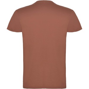 Beagle short sleeve men's t-shirt, Brick red (T-shirt, 90-100% cotton)