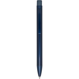 Beatriz recycled brass ballpoint pen, Blue (Metallic pen)